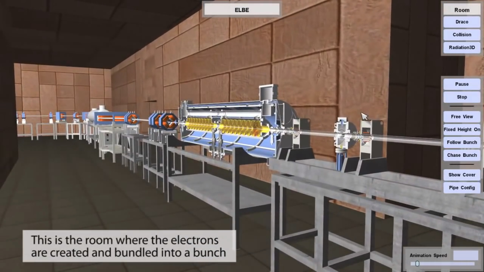Light Matter Collision